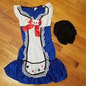 Malice In Wonderland Halloween Costume w Ruffled
